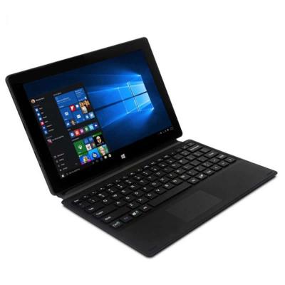 China Business 10.1 inch for Windows 10 2 in 1 Convertible Tablet PC with Hinge Keyboard Stylus 4gb 64gb Intel N3450 for sale