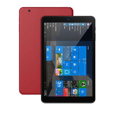 China New 8 Inch Windows Tablet Intel Z8350 4GB 128GB IPS Soft Touch Screen Wifi Red Color for sale