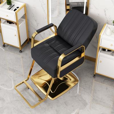 China Modern Salon Barber Chair, Modern Extended Hair Salon Chair, Beauty Style Luxury Barber Chair for sale