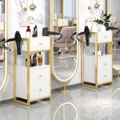 China Durable Barber Shop Tool Cabinet Furniture Trolley Beauty Salon Equipment Storage Salon Trolley EUROPEAN Salon for sale