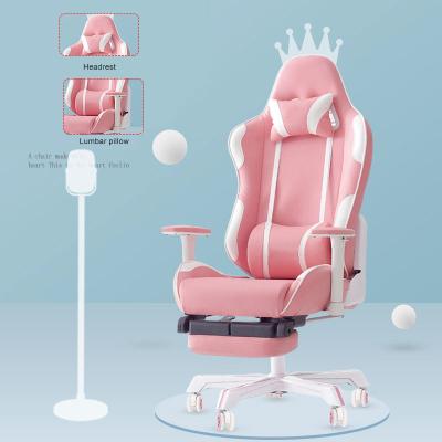 China (Size)Adjustable Hot Selling Silla Gamer Chair Pink Gaming Office Cute Chair for sale