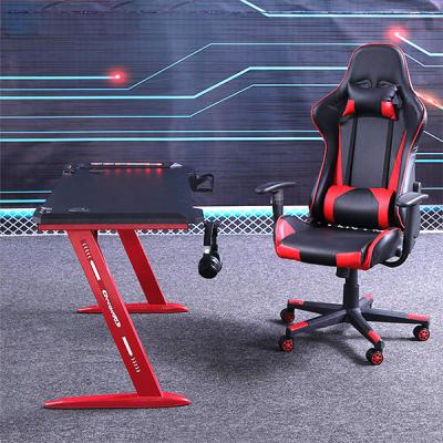 China Ergonomic (Height)Adjustable Gaming Desktop PC Gaming Desktop Computer Table Desk for sale