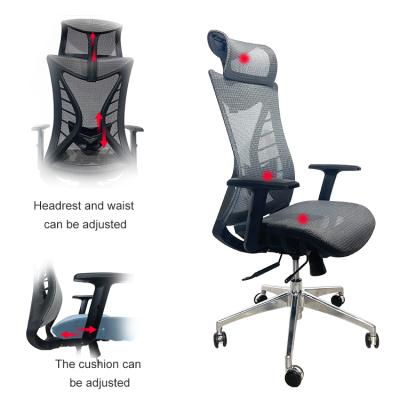 China (Size)Adjustable Rotation Executive Director Chair, Modern Design Luxury Ergonomic Office Chair, High Back Full Mesh Office Swivel Chairs for sale