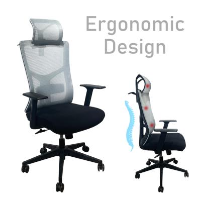 China Ergonomic Office Chair (Height Adjustable) Weightlessness, Executive High Quality Mesh Office Chair, Luxury Modern Black Swivel Office Chair for sale