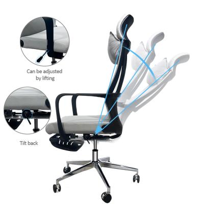 China (Size)Adjustable Black Ergonomic Office Chair,Luxury Comfortable High Back Executive Chair,Adjustable High Quality Mesh Office Chair for sale