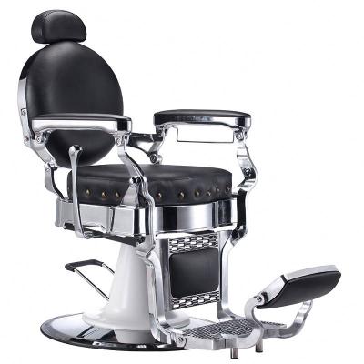 China Factory Direct Sale Custom Logo Design Disposable Hairdresser Barber Chair Antique Salon Equipment Barber Chair for sale