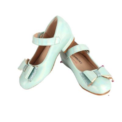 China 2021 Hot Selling Princess Shoes Kids Flat Bowknot Dress Shoes Children Girl Mary Jelly Shoes for sale