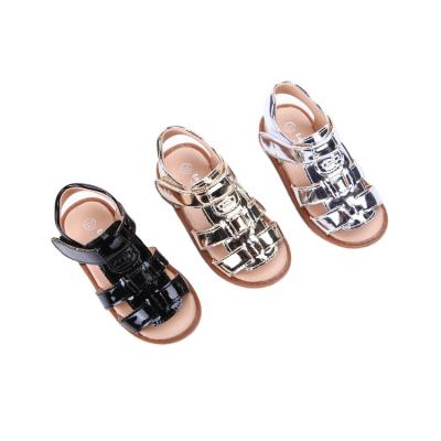 China Hot Sale Summer Flat Kids Breathable Soft Soled Sandals Beach Sandals Unisex Flat Sandals for sale