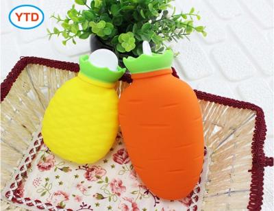 China 2019 New Mini Portable Hand Grip Heater Heat in Microwave Silicone Water Bottle Warmer Water Bag Fruit Shape Hand Warmer for sale