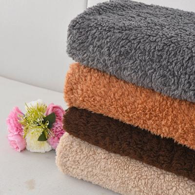 China Sustainable Winter Terry Fleece Soft Plush Cat Sustainable Cotton Knitted Blanket From China Factory for sale