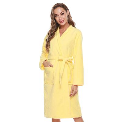 China American European Design Towel Luxury QUICK DRY Terry Bathrobe Luxury Cotton Sleepwear Pajamas For Women for sale