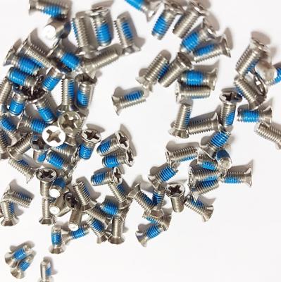 China Hot Selling High Quality Stainless Steel Anti-loosening Countersunk M3 M3*4 Screw On M3*8 Screw for sale