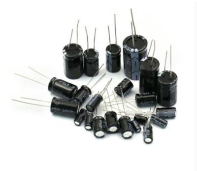 China For Car DIP Capacitor 16V 25V 35V 100V 470UF 100uf 1000uf 2200UF Aluminum Electrolytic IC COMPONENTS for sale