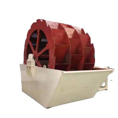 China Large Capacity Building Material Stores Bucket Wheel Sand Cleaning Washing Machine for sale