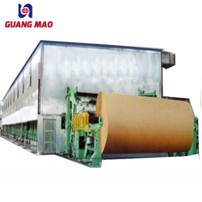 China Cylinder Mold Piping Paper Industry Good Quality High Speed ​​Paper Box Making Machine Testing Line Machine for sale