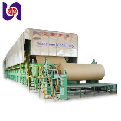 China Waste Paper Good Quality Low Price Recycled Mini Kraft Paper Making Machine for sale