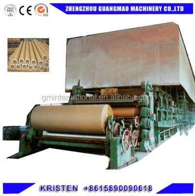 China Good Choice Paper Industry Banana Paper Making Machine For Making Kraft Paper Bag With Digester for sale