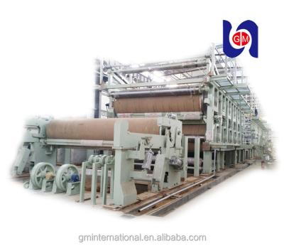 China Alibaba waste paper china supplier kraft paper mill machine carton recycling machine for sale