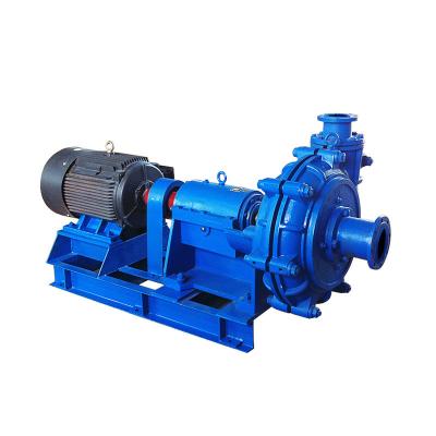 China Automotive Industry High Granularity 220mm Granularity Durable Horizontal Mud Gravel Tailings Sand Mining Pump for sale