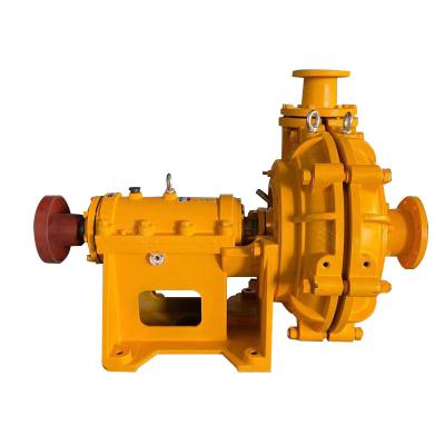 China High Chrome Auto Industry Alloy Granularity 220mm Horizontal Slurry Gravel Tailings Sand Mining Mud Pump for sale