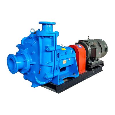 China Automotive Industry High Power Horizontal Chromium Alloy Granularity 220mm Gravel Tailings Sand Mining Water Pump for sale