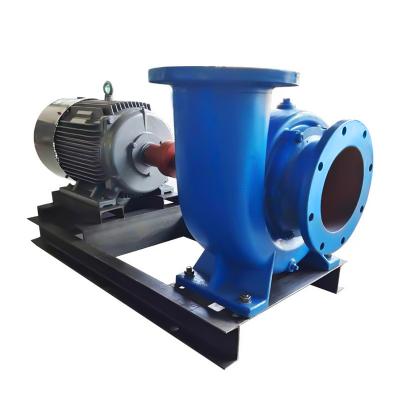 China Automotive industry 6inch 8inch inlet outlet centrifugal casting flow impeller mixed water pump for irrigation for sale