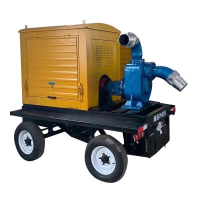 China 30kw 200m3/h Mud Pump Priming Pump Dewatering Trucks Automobile Industry Floods Fighting Drainage Mobile Sewage Self Dewatering for sale