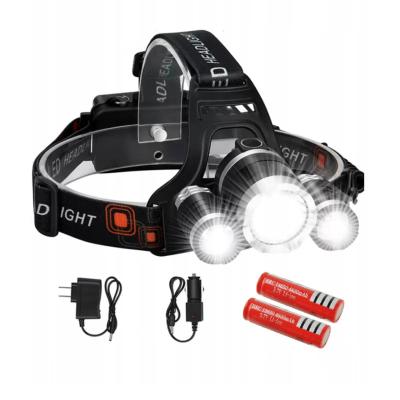 China Zoomable Led Flashlight GEES STAR LED Headlamp For Camping XM-L2 Aluminum Rechargeable High Power Headlamp Light for sale