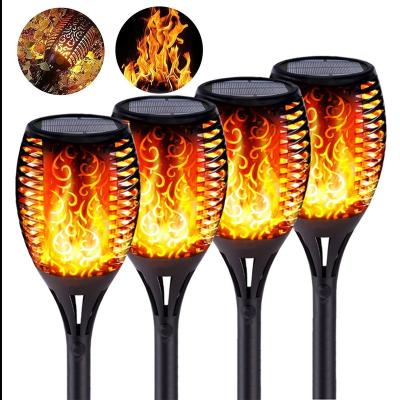 China Waterproof Lawn Lamp Landscape Decor Solar Torch Outdoor Torch Garden Flame Garden Flashing Light for sale