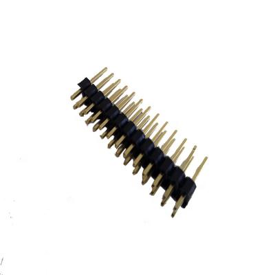 China PCB Circuit Connect 2.54 Pin Header H2.0 Double Row Straight DIP. header connector pin header for sale