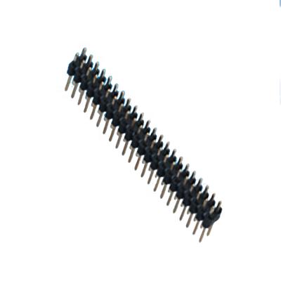 China SMT RA PCB Circuit Board Connector 2.2mm Pitch Double Row Double Row Solder Straight DIP for sale