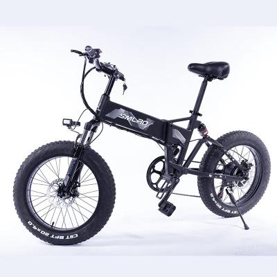 China New Smlro M6 500W Rear Hub Motor 14Ah Brand Lithium Battery Ebike 7 Speed ​​Standard Big Fat Tire Level Famous Electric Bike for sale