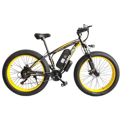 China Standard Wholesale 21 Speed ​​High Power Directly 48V 500W Brushless Electric Motor Bikes Full Suspension Fat Tire Electric Bike for sale