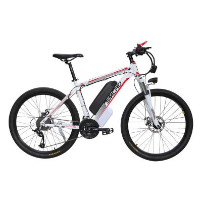 China Standard 21 Speed ​​Popular E Bike 48V 1000W Rear Hub Motor Tire Electric Mountain Bicycle Foe Men for sale