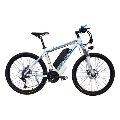 China New Design 500W 10Ah E Bike 21 Speed ​​Standard Aluminum Alloy Frame Electric Bicycle With Portable Battery for sale