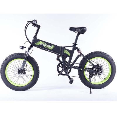 China Good Selling Folding Battery Fat Bike 20 Inch 4.0 Tire 48 V 14 Aluminum Alloy OH Electric Bike for sale