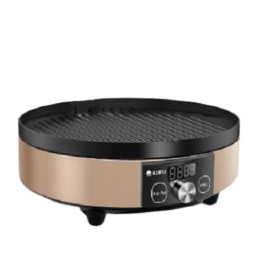 China Innovative design with pot and grill innovative design infrared cooker with hot pot and grill barbecue electric grill for sale