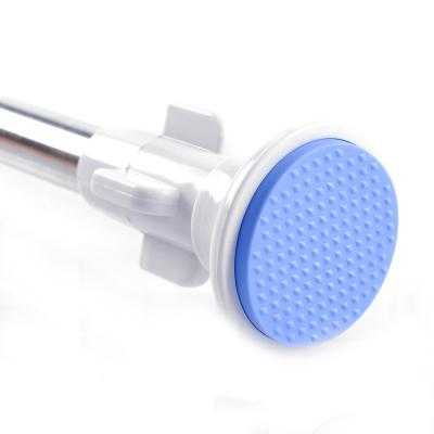 China Thickness 0.5 Stainless Steel Tension Shower Curtain Rod for sale