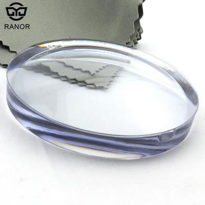 China Cheap 1.59 Single Vision EMI Index Optical Glass Lenses Price Semi Full Convex Lens for sale