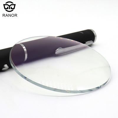 China Single Blue Light Anti Fog Lenses Anti Fog Prescription Clear Vision HMC 1.61 Lens for sale