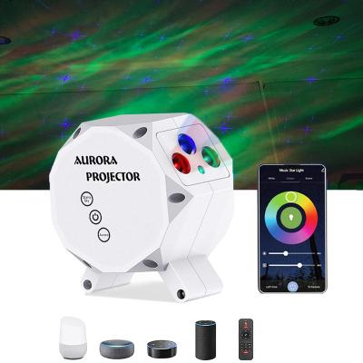 China Modern Smart Night Light Baby Projector Sky Lights Mood Aurora Mood Amazon Wifi Starry Sky Projector for sale