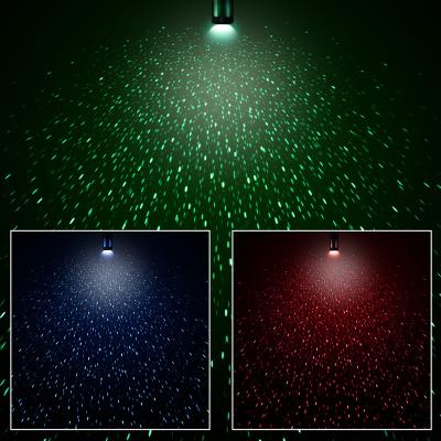 China Modern USB Green Star Car Ceiling Led Moving Night Light Decorations Lite for sale