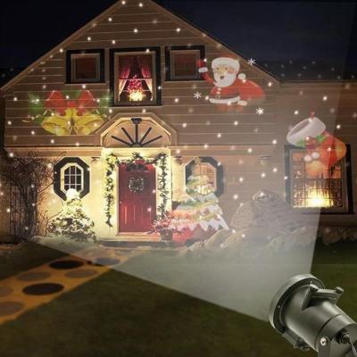 China Wholesale Outdoor Waterproof IP65 Christmas Moving Christmas Patterns Outdoor Garden Landscape Projection Christmas Lights for sale