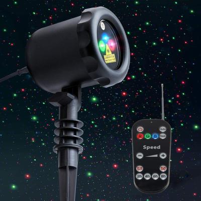 China Residential IP65 Laser Garden Spotlight Light RGB Spots Outdoor Wall Lamp Remote Control for sale