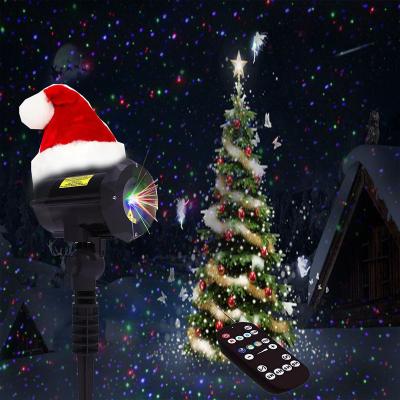 China Outdoor Garden Christmas Yard Light RGB Firefly Moving Laser Christmas Lights Projector Shower for sale