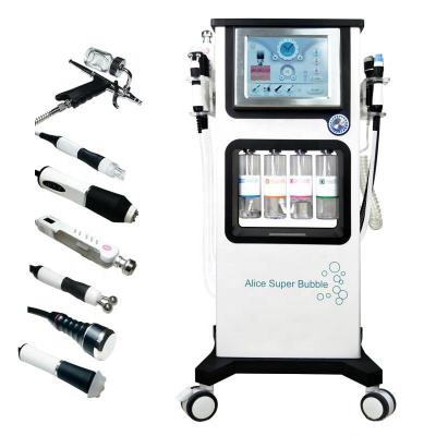 China Pigment Removal 7 In 1 Alice Super Bubble Peel Oxygen Spa Treatment Systems for sale