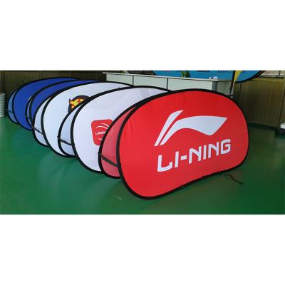 China Outdoor Usage Advertising Promotional Golf Sports Event Horizontal POP UP One Frame Banners For Outdoor Exhibition Trade Show for sale