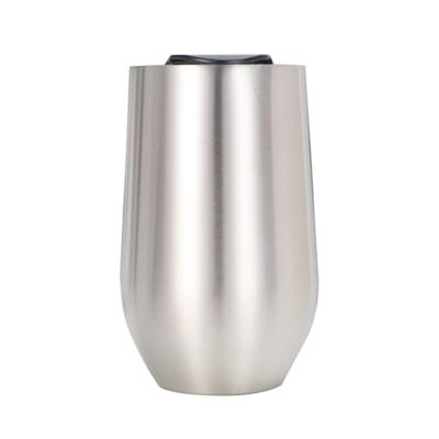 China Best Viable Selling Empty Wine Tumbler Wholesaled 16Oz Tumbler Espresso Coffee Cup Stainless Steel for sale