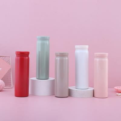 China Mini Cute PORTABLE Muti-color Durable Fashion Customized Logo Stainless Steel Water Bottles Wholesale For Drinking for sale