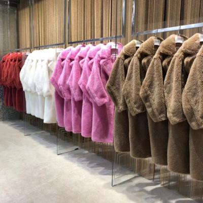 China Cheap Factory Price Women Clothes Winter Coat Lamb Fur Coat Anti-Shrink for sale